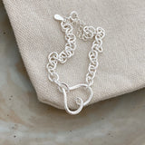 925 Sterling Silver Light Love Chain Bracelet