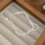 925 Sterling Silver Light Love Chain Bracelet