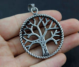 Men's Stainless Steel Tree Of Life Pendant