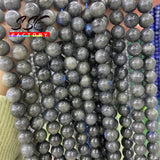 Natural Spectrolite Labradorite Gemstone Beads for Jewelry Making