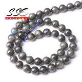 Natural Spectrolite Labradorite Gemstone Beads for Jewelry Making