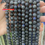 Natural Spectrolite Labradorite Gemstone Beads for Jewelry Making