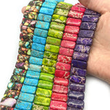 High-Quality Natural Stone Spacer Beads for Jewelry Making 10x20mm