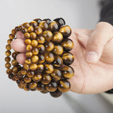 Natural Stone Tiger Eye Round Beads 4/6/8/10/12/14MM DIY Bracelet Necklace