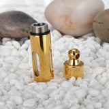 Stainless Steel Glass Pendant Necklaces Essential Oil Bottles Necklace