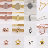 SILVER Clip Beads Bracelets for Women