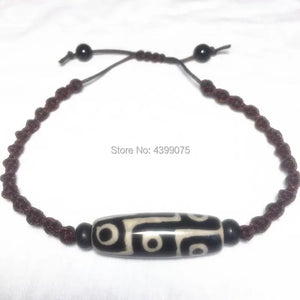 High Tibet Dzi Bracelet 9 Eyes Beads Fengshui Bracelet