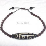 High Tibet Dzi Bracelet 9 Eyes Beads Fengshui Bracelet