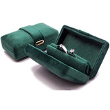 Velvet Pendant Necklace Box Ring Storage Earrings Box