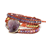 Crystal Quartz Charm Friendship Bracelet for Women