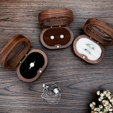 Wooden Retro Jewelry Box Ring Storage Holder Display Box