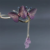 Butterfly Hairpin Shark Clip Hair Accessory