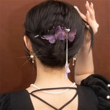 Butterfly Hairpin Shark Clip Hair Accessory