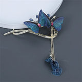 Butterfly Hairpin Shark Clip Hair Accessory