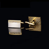 High Copper Double Cufflinks Men's Dress Shirt Sleeve Studs Wedding Accessory