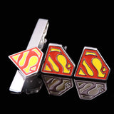 Classic Pattern Tie Bars Cufflink Set - Men's Jewelry