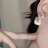 Little Bee Earrings Charming Women's Pearl Jewelry