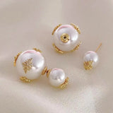 Little Bee Earrings Charming Women's Pearl Jewelry