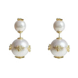 Little Bee Earrings Charming Women's Pearl Jewelry