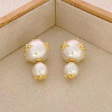 Little Bee Earrings Charming Women's Pearl Jewelry