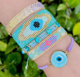 Hand-Woven Muyuki Suit Eye Jewelry for Kids and Women