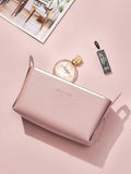 Large Capacity Leather Storage Box Home Decoration Cosmetic Case