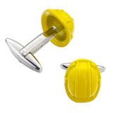 Men's Engineer Helmet Cufflinks - Set of 5 Pairs