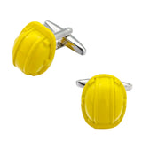 Men's Engineer Helmet Cufflinks - Set of 5 Pairs