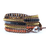 Natural Stone Rope Bracelet Boho Jewelry