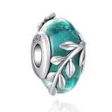Silver Turquoise Zircon Beads for DIY Jewelry