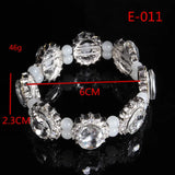 Austrian Crystal Bracelet Bangles for Women Wedding Party