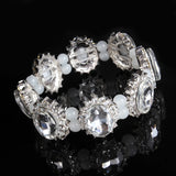 Austrian Crystal Bracelet Bangles for Women Wedding Party