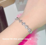 Small Skirt Bracelet Fan Adjustable Jewelry