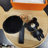 Stuffed Bear Keychain Bag Pendant Decoration Birthday