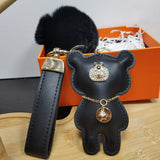 Stuffed Bear Keychain Bag Pendant Decoration Birthday