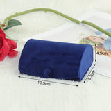 Velvet Jewelry Box Travel Portable Bracelet Earring Storage