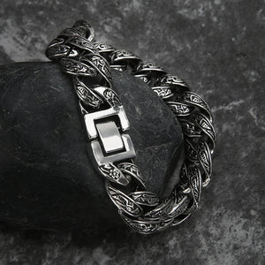 Men's Retro Pattern Dark Wind Bracelet