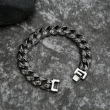 Men's Retro Pattern Dark Wind Bracelet