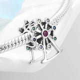 925 Silver Pregnant Mother Angel Baby Charm Beads