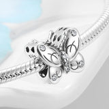 925 Silver Pregnant Mother Angel Baby Charm Beads