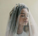 Crystal Star Wedding Crown For Bride Headpiece Rhinestone Hair Accessories