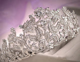 Vintage Crystal Rhinestone Bridal Tiara Crown for Bride