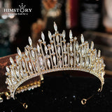 Big Crystal Rhinestone Wedding Crown Bride Tiara Headpiece