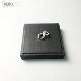 925 Silver Hinged Hoop Earrings Classic Minimalism Gift