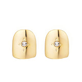 Hip Hop Iced CapsTeeth Grillz Plated Cubic Zircon Micro Pave Grills