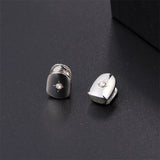 Hip Hop Iced CapsTeeth Grillz Plated Cubic Zircon Micro Pave Grills