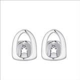 Hip Hop 2pcs Teeth Grillz Star Cubic Zircon Caps Micro Pave Charm Grills