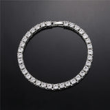 Bling CZ Tennis Bracelet Chain Hip Hop Jewelry