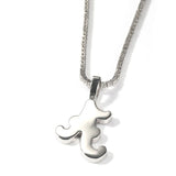Hip Hop Bling Ice Out Letter A Pendant Necklace for Men
