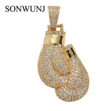 Hip Hop Bling Pendant Necklace CZ Stones Men Women CN071